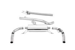 MILLTEK SPORT MERCEDES CLA45/45S 2019sonrası 80MM NON-RESONATED CATBACK