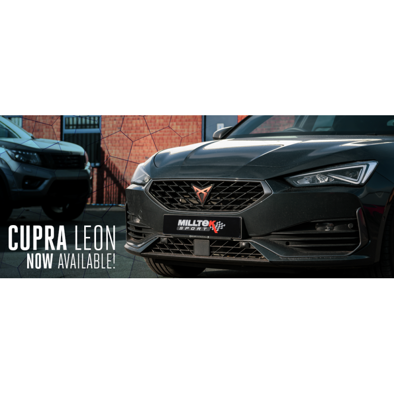MILLTEK SPORT Seat Leon Cupra  Mk4  300 CATBACK 80MM