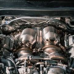 CTS TURBO 80MM HIGH FLOW CAT DOWNPIPE BMW M5/M5C/M8/M8C F90 G15/16