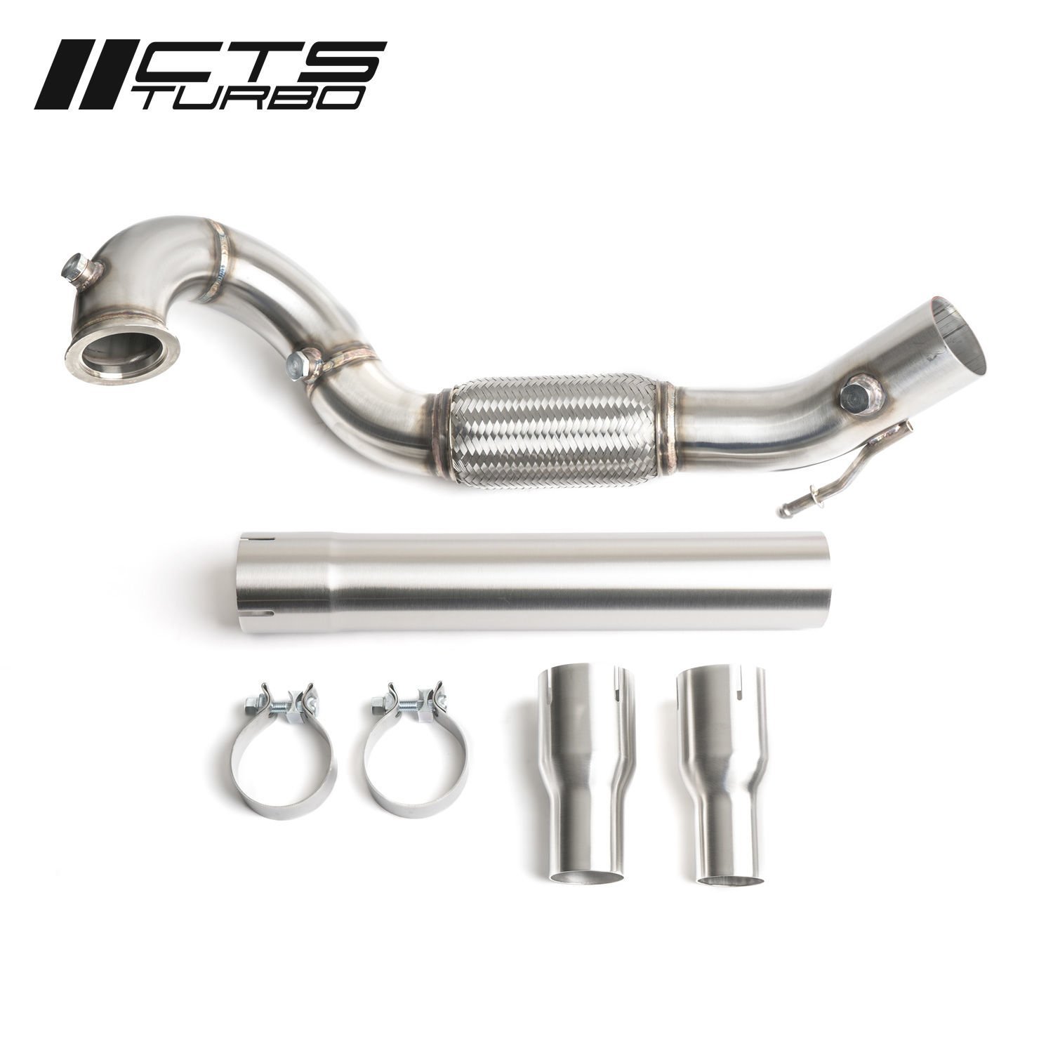 CTS TURBO 76mm DOWNPIPE 1,4/1,5TSI VW/AUDI/SEAT/SKODA  EA211 MOTOR İÇİN