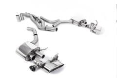 AUDI RS6 C8 4,0T FRONT SILENCER BACK SESLİ 80MM