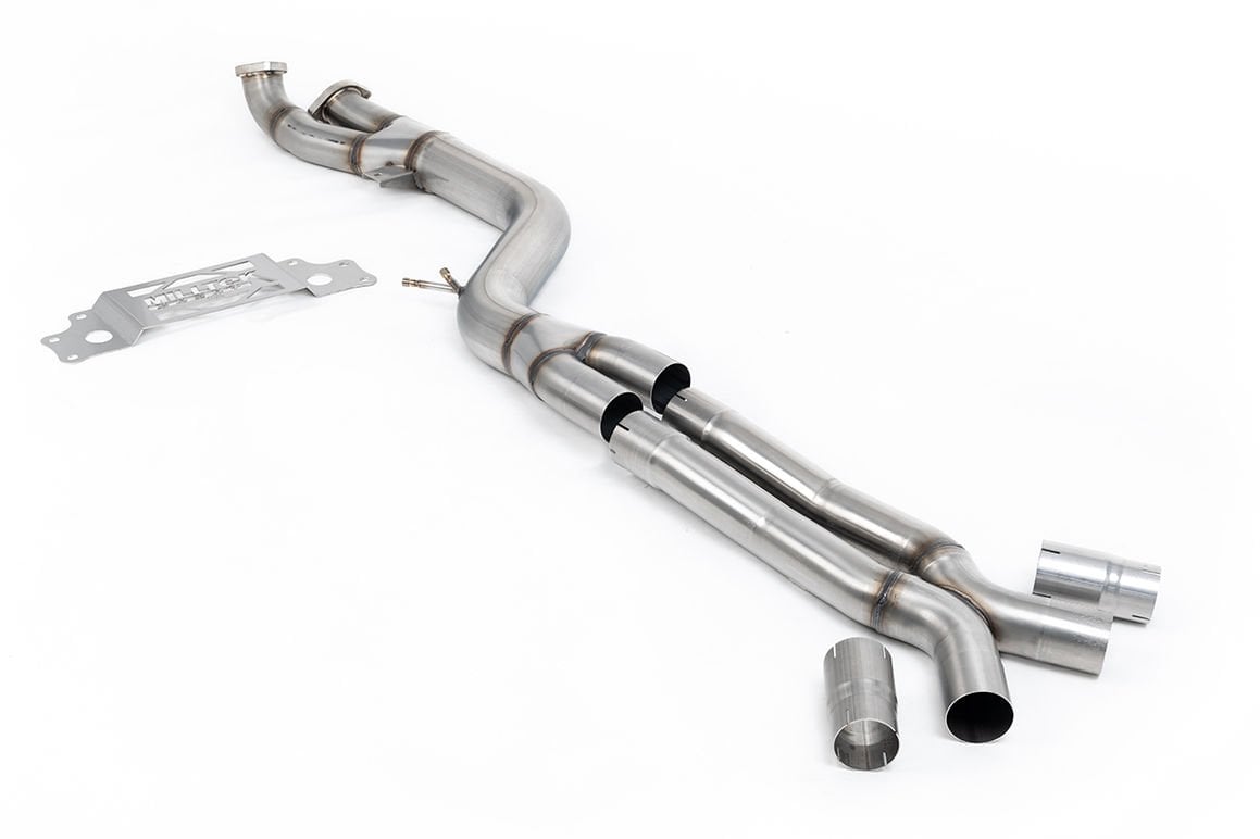 MILLTEK SPORT BMW M2 G87 102MM SINGLE GPF DELETE WITH X PIPE