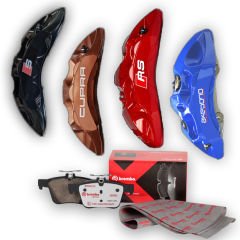 BREMBO VAG AKEBONO 6 PISTON KALİPER SETİ İÇİN BALATA SETİ