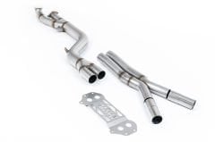 MILLTEK SPORT BMW M3/M4 G80-82 102MM SINGLE GPF DELETE WITH X PIPE