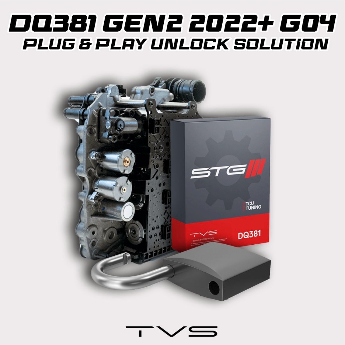 TVS DQ381 GEN2 2022+ UNLOCK MECHATRONIC & STG3 YAZILIM