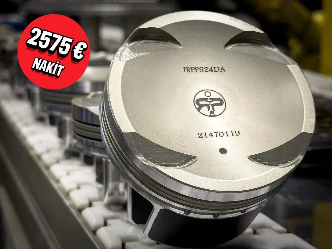 ITALIANRP BMW S63 GOLD SERI FORGED PISTON SETİ