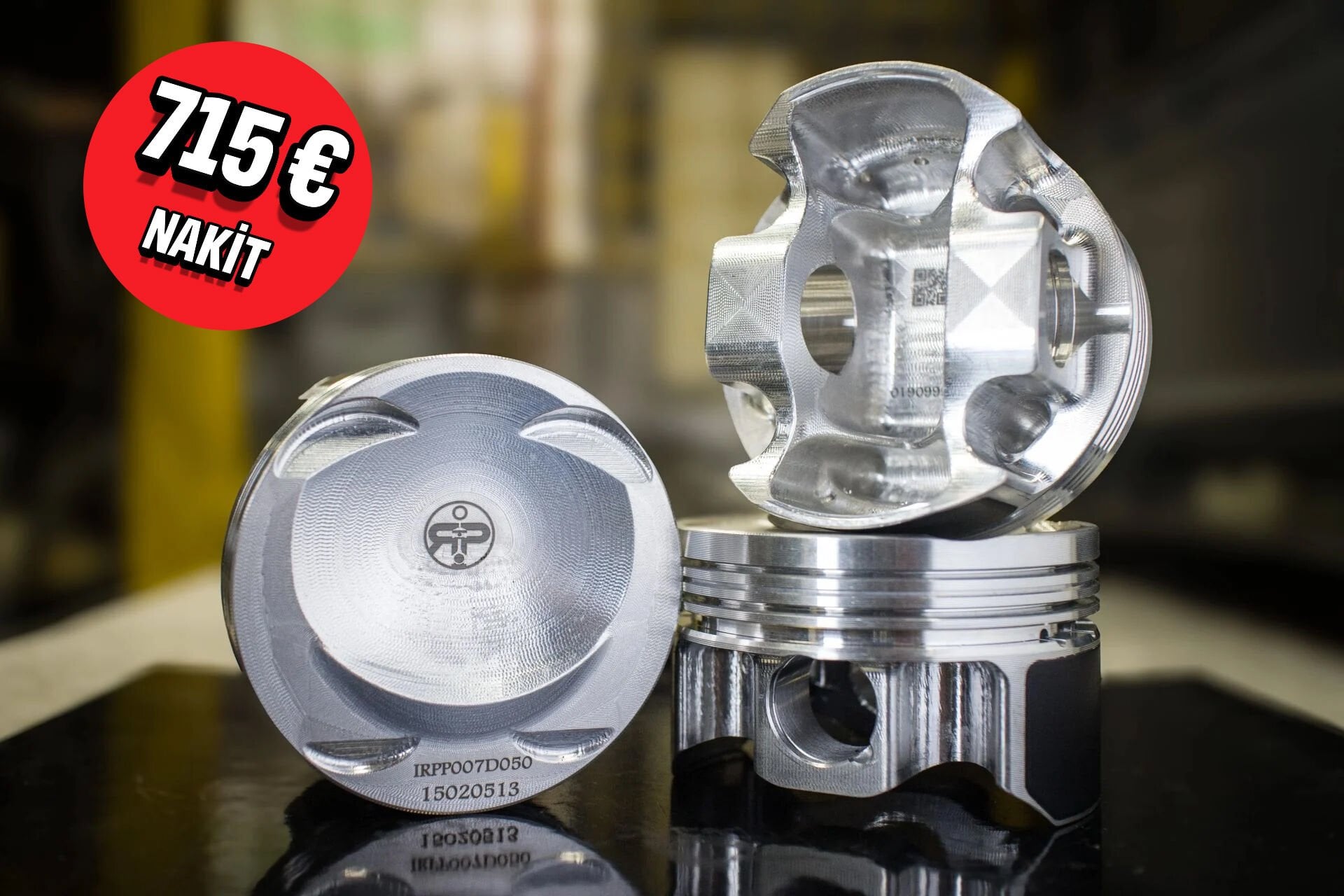 ITALIANRP VAG 1,4TSI CAV/CTH 160-180HP 77mm SILVER FORGED PISTON SETİ