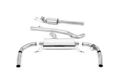 MILLTEK SPORT MERCEDES CLA45/45S 2019sonrası 80MM RESONATED CATBACK