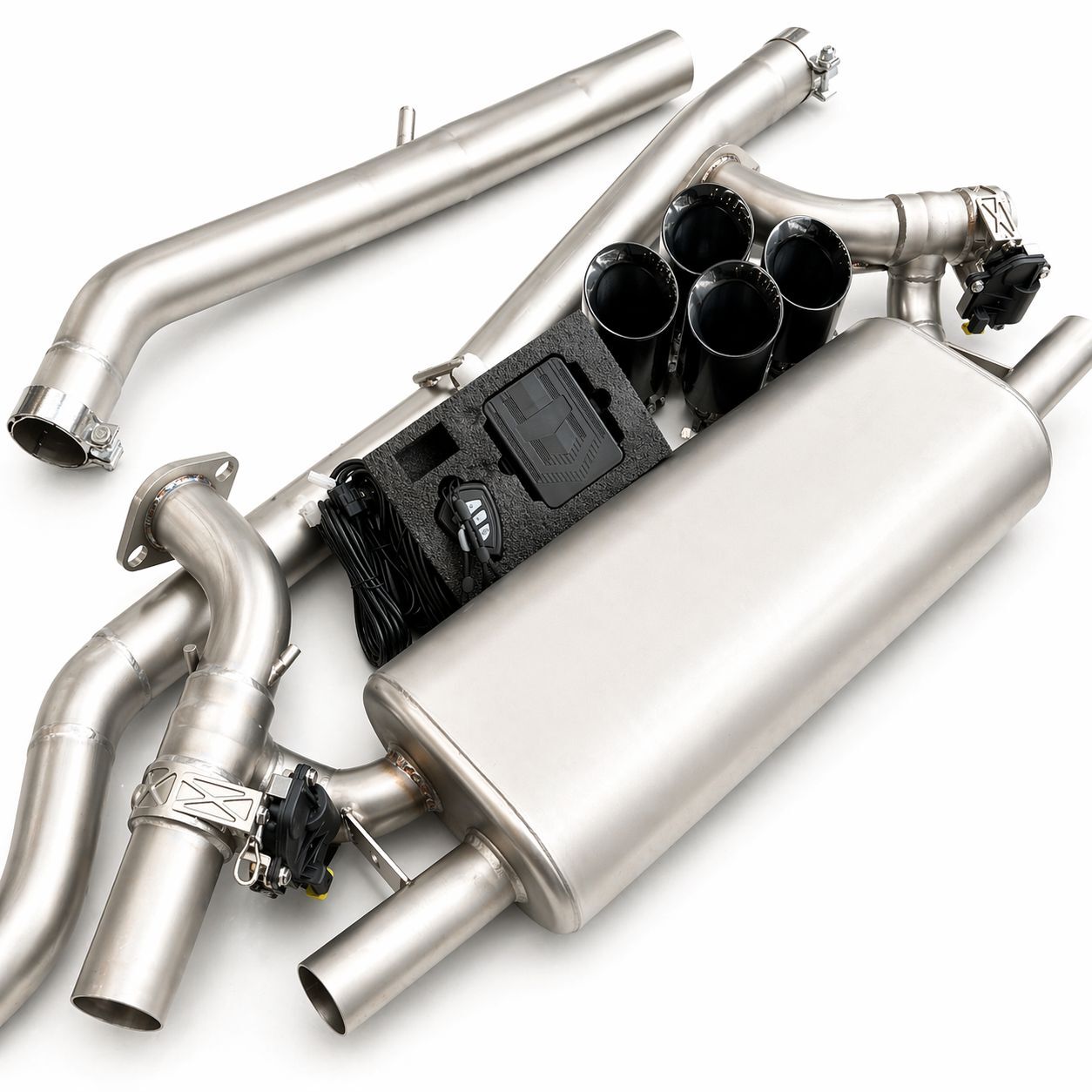 FF BMW G30 B48 VALVETRONIC CAT-BACK EKSOZ SİSTEMİ