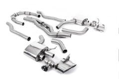 MILLTEK SPORT AUDI RS6 C8 4,0T OEM DP SONRASI SESLİ 80MM