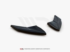 MAXTON DESIGN VW GOLF MK7 R REAR SIDE SPLITTERS V.4